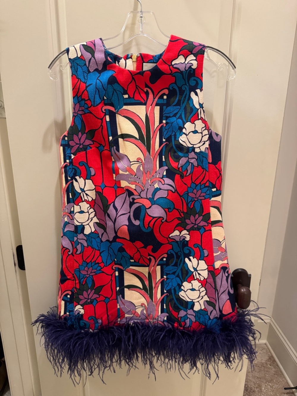 Tuckernuck Climbing Cosmos sleeveless mod Ellie dress